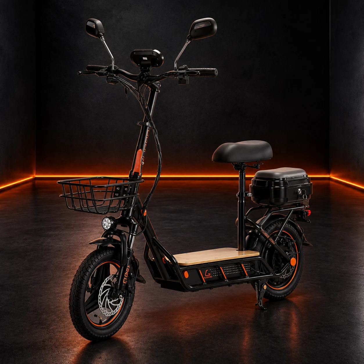 Kugoo Kirin C1 PRO+ 2025 (с кофром)