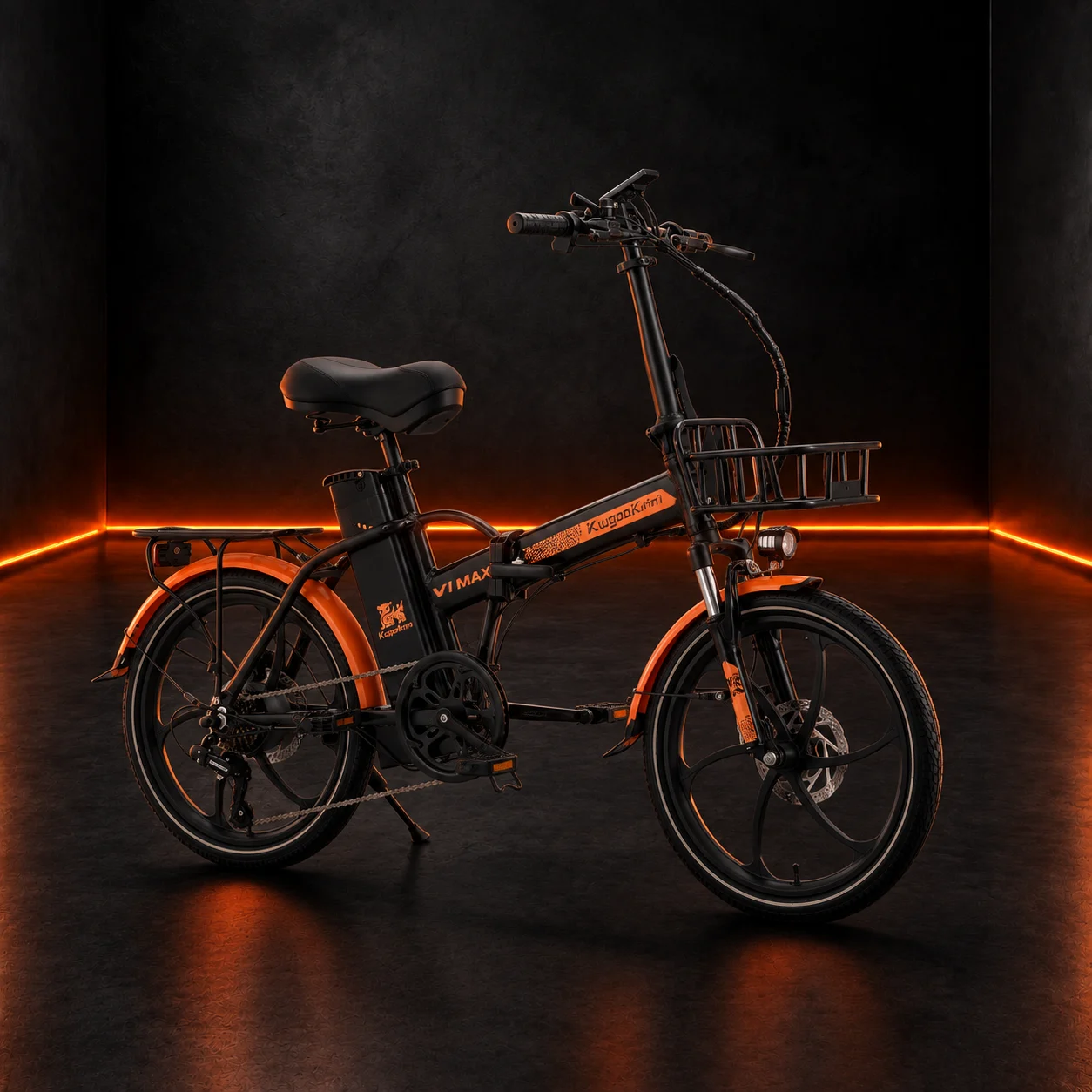 Электровелосипед Kugoo Kirin V1 MAX 20" 13Ah 350W